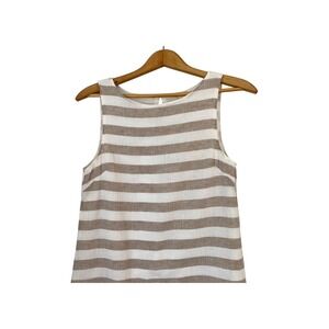 BeachlunchLounge Collection XS Striped Dress Sleeveless Casual Mini‎ Shift